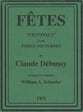 Fetes-From Three Nocturnes Concert Band sheet music cover